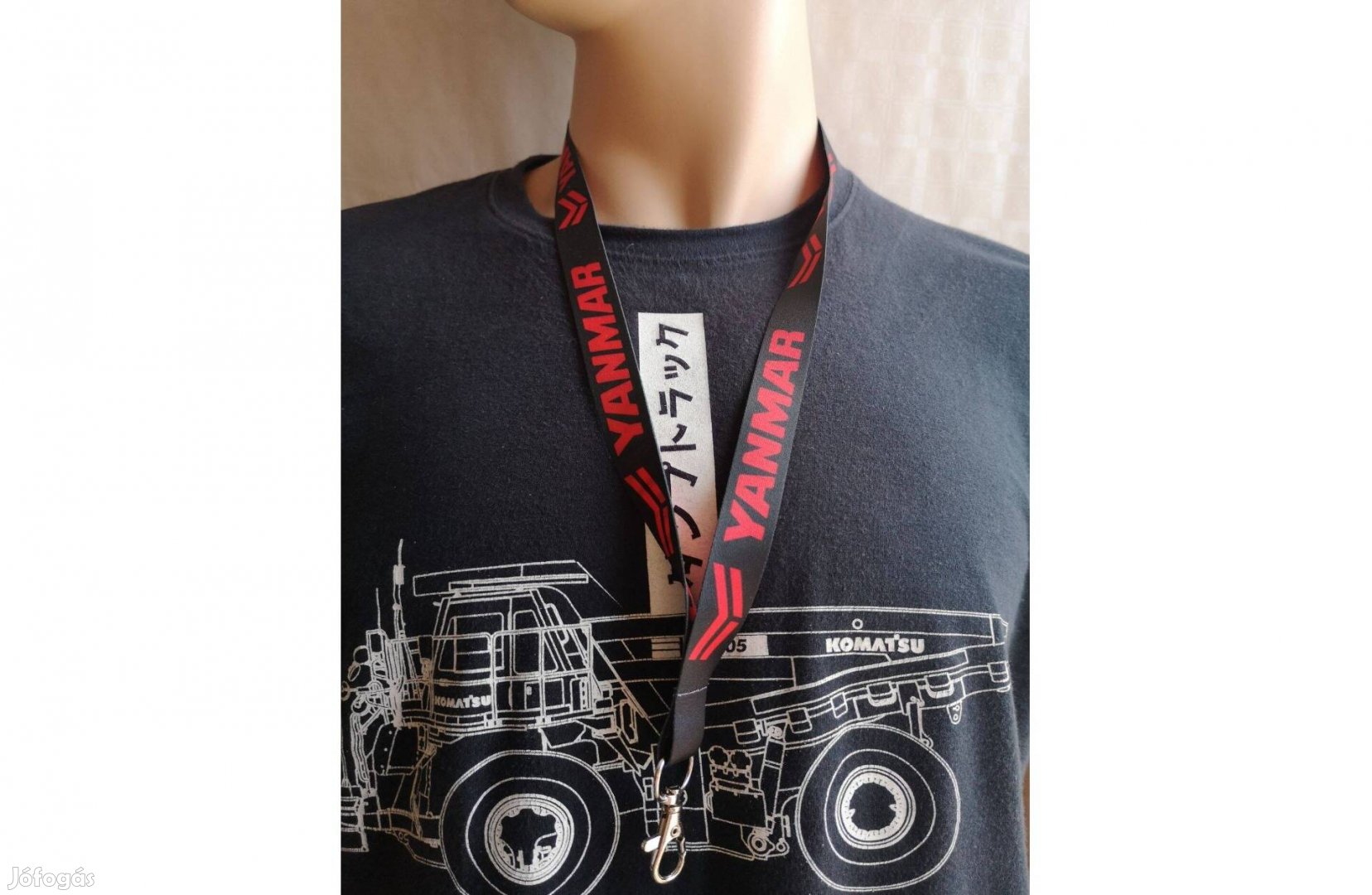 Yanmar - Eredeti-Original- nyakba akasztó kulcstartó