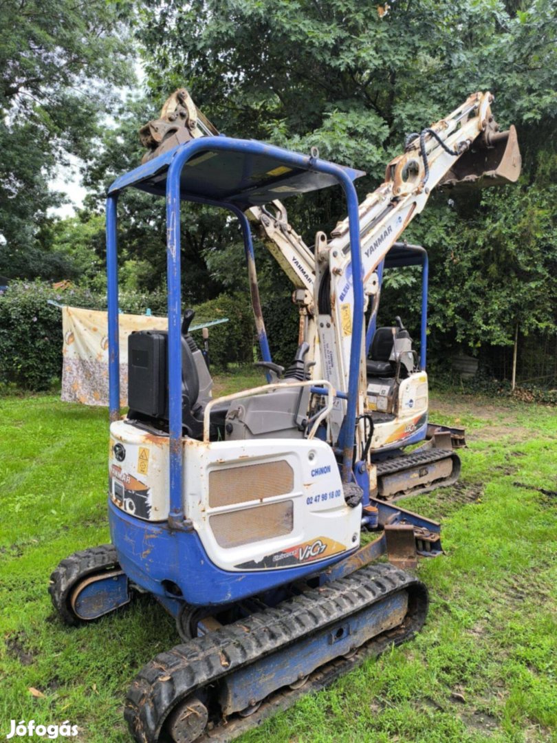 Yanmar bobcat kubota minikotro árokásó kotro markolo rakodo eladó