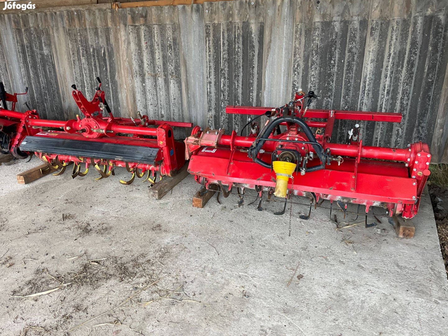 Yanmar és Kubota Talajmaró 140cm - 150cm japán kistraktor traktor