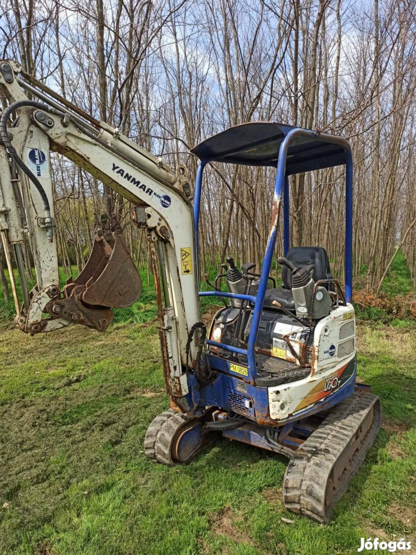 Yanmar kubota bobcat árokásó minikotro kotro markolo rakodo elado