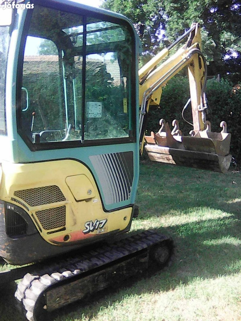 Yanmar kubota bobcat árokásó minikotró markolo kotro rakodó elado