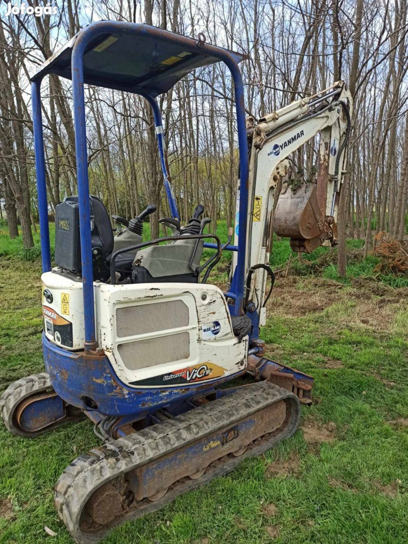 Yanmar kubota bobcat árokásó minikotro markolo kotro rakodo elado