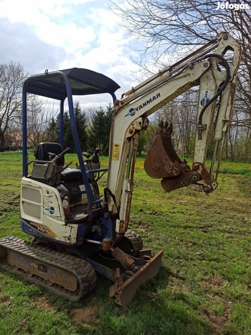Yanmar kubota bobcat árokásó minikotro markolo kotro rakodo elado