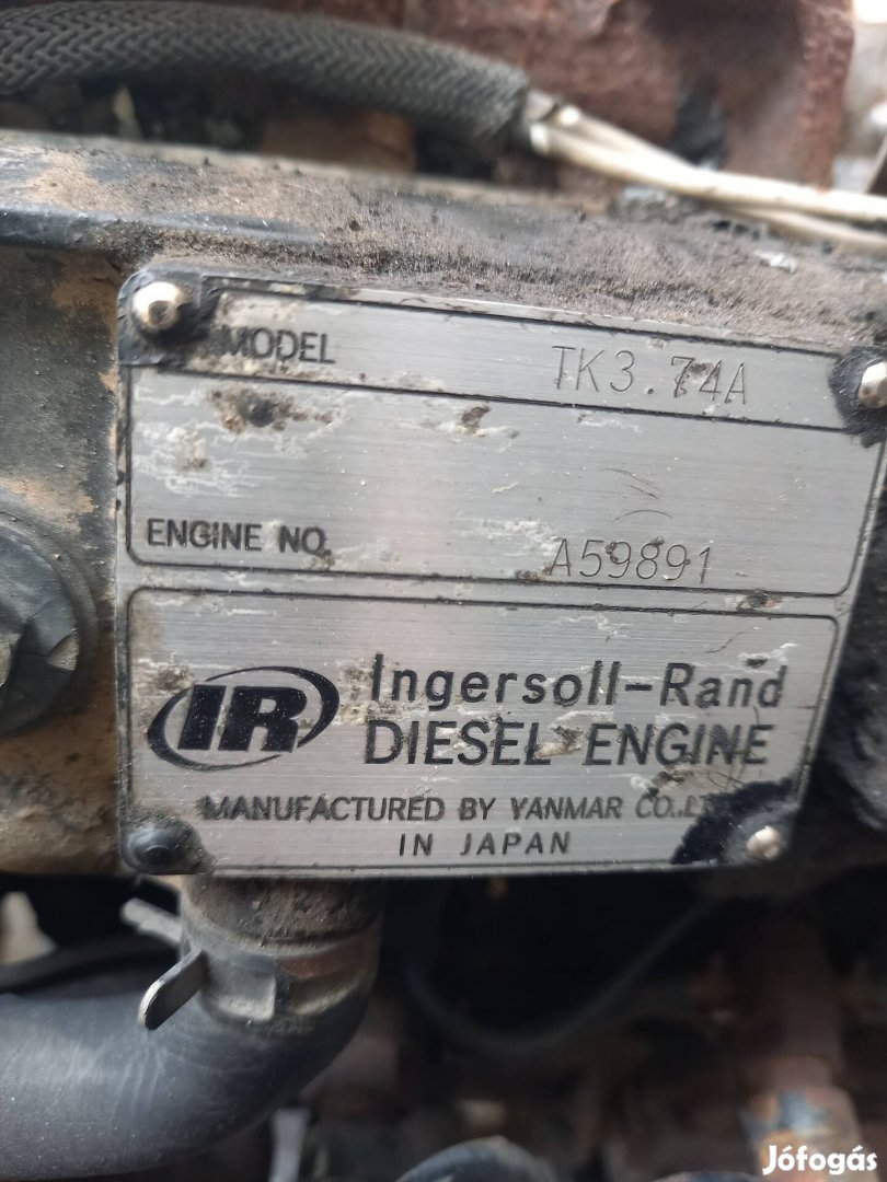 Yanmar motor hütömotor