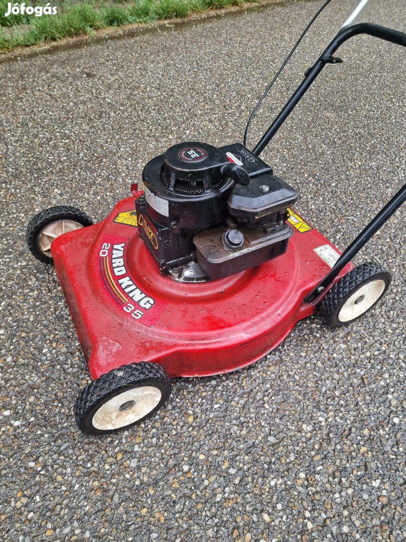 Yard King USA Briggs motoros oldalkidobós fűnyíró 