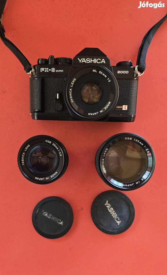 Yashica Fx-3 super 2000 fényképezőgép