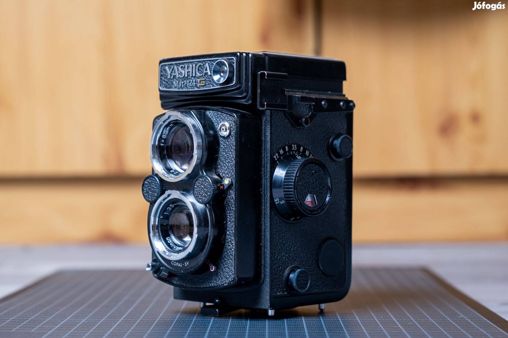 Yashica MAT 124 G - középformátumú fényképezőgép