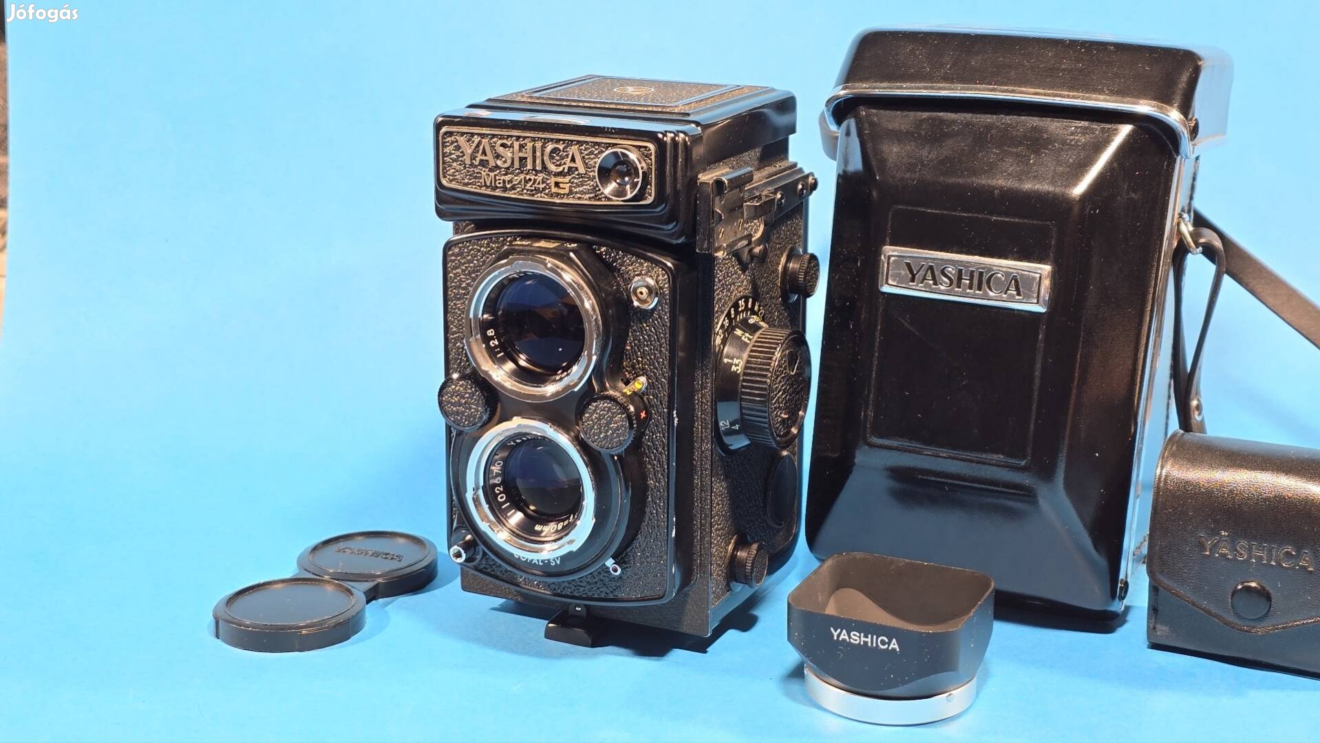 Yashica mat 124G fényképezőgép 6x6 124 g