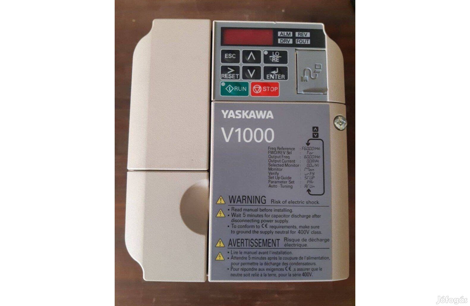 Yaskawa Cimr-VT2A0010BAA frekvenciaváltó 3-fázis, 200-240 Vac, 2,2Kw