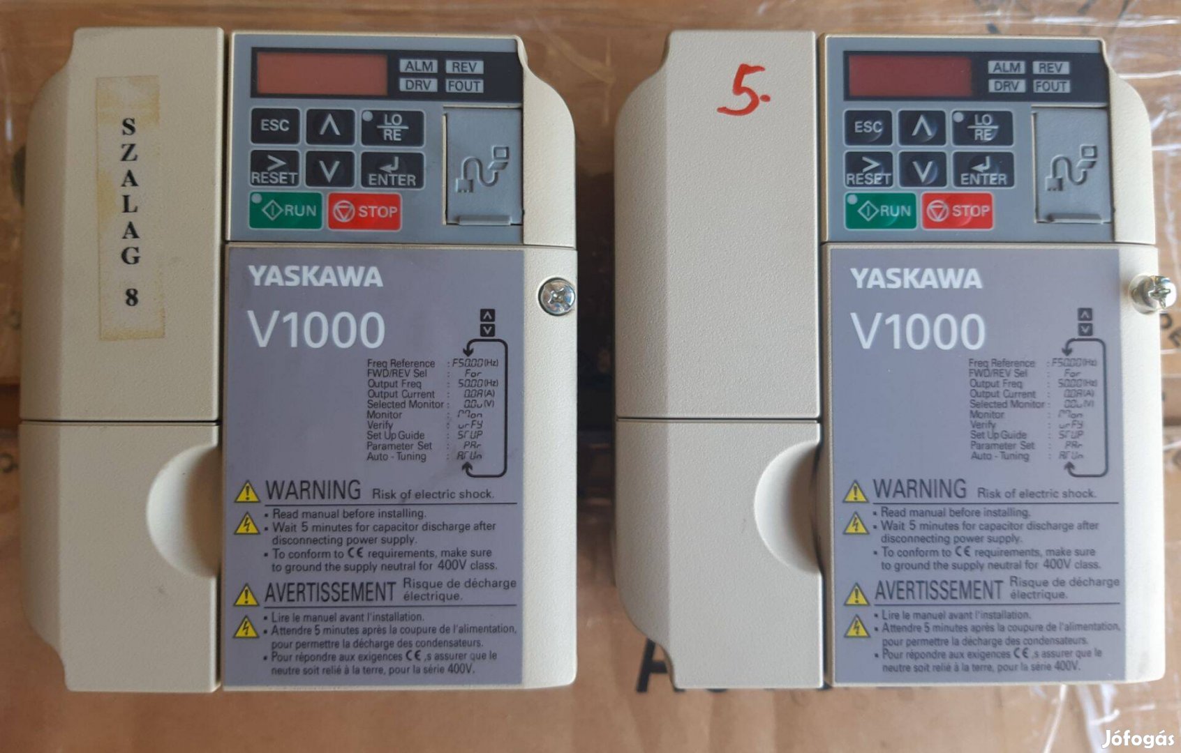 Yaskawa V1000 frekvenciaváltó