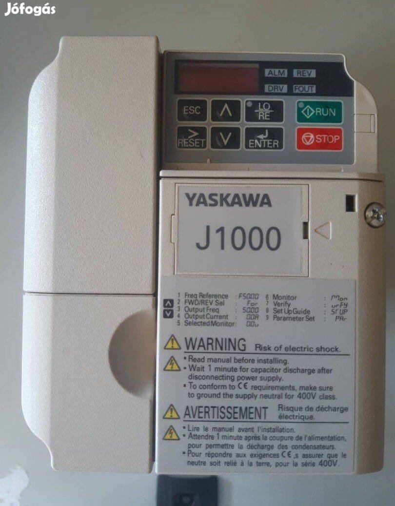 Yaskawa frekvenciaváltó Cimr-JC4A0007BAA 3.0KW/2,2KW