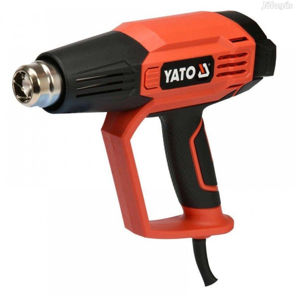 Yato 1600W hőlégfúvó 650°C, LCD kijelző
