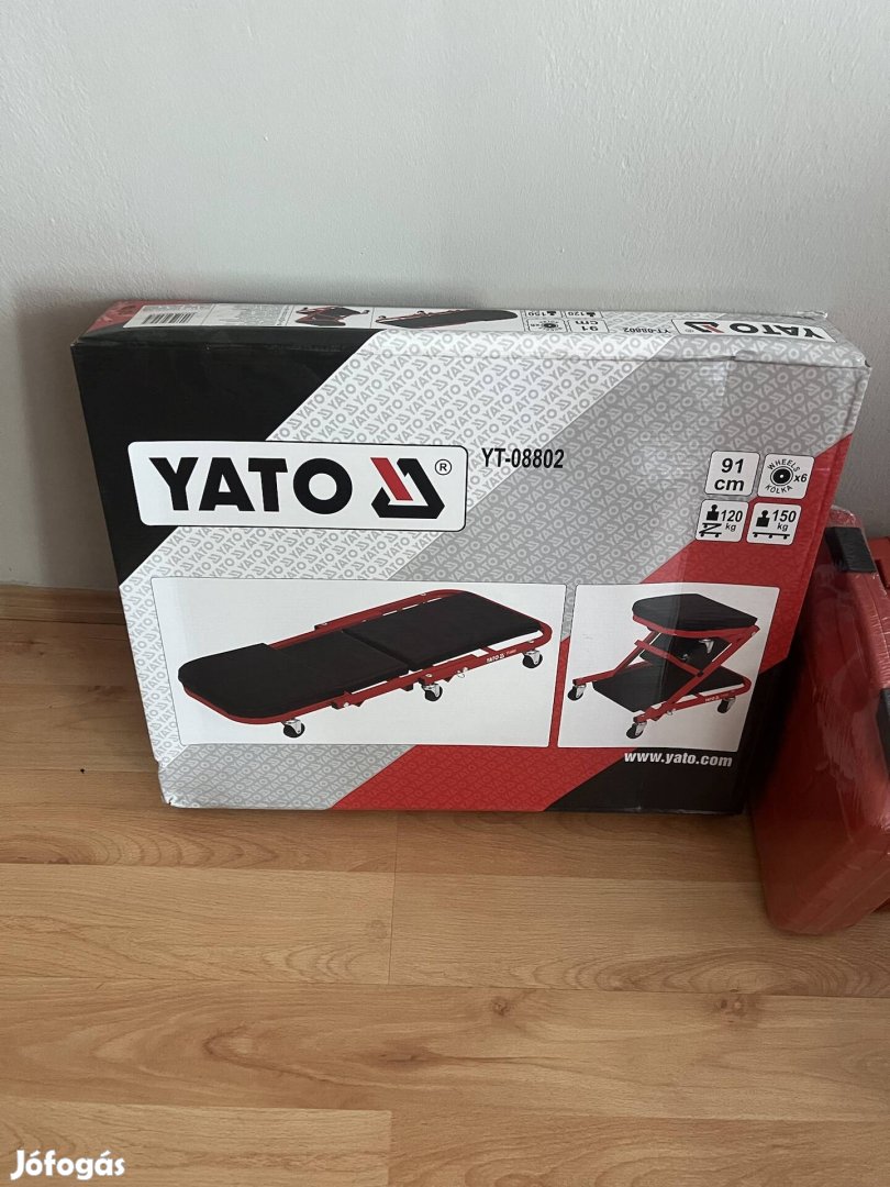 Yato 2in1 gurulós aláfekvő és műhelyszék