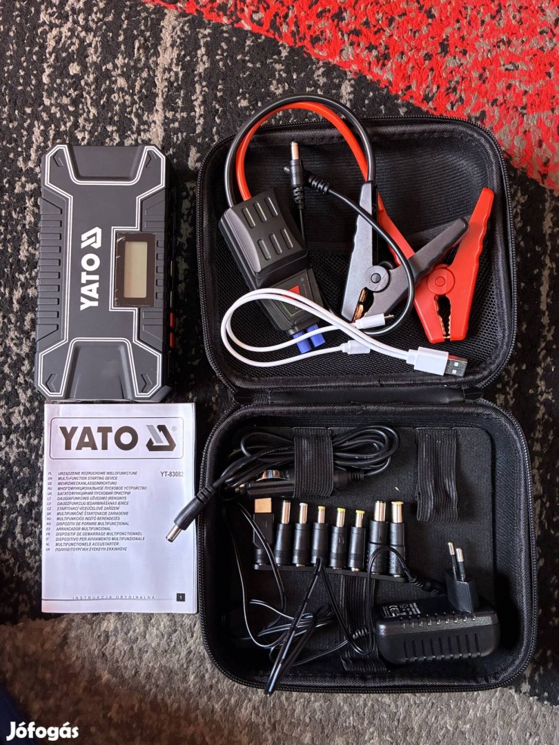 Yato Akkumulátor indító és power bank