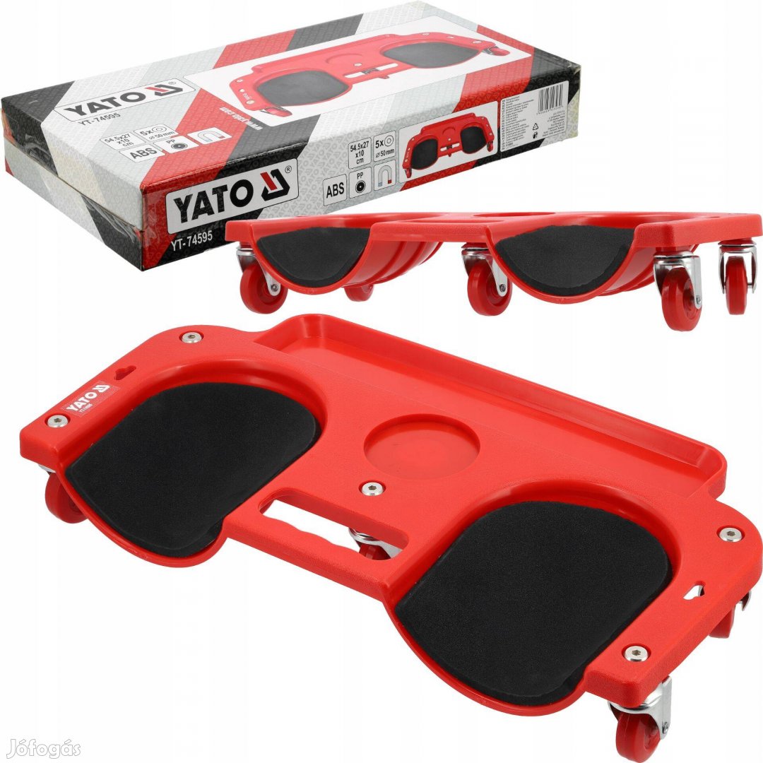 Yato Gurulós térdvédő deszka 545 x 270 x 100 mm - Yt-74595