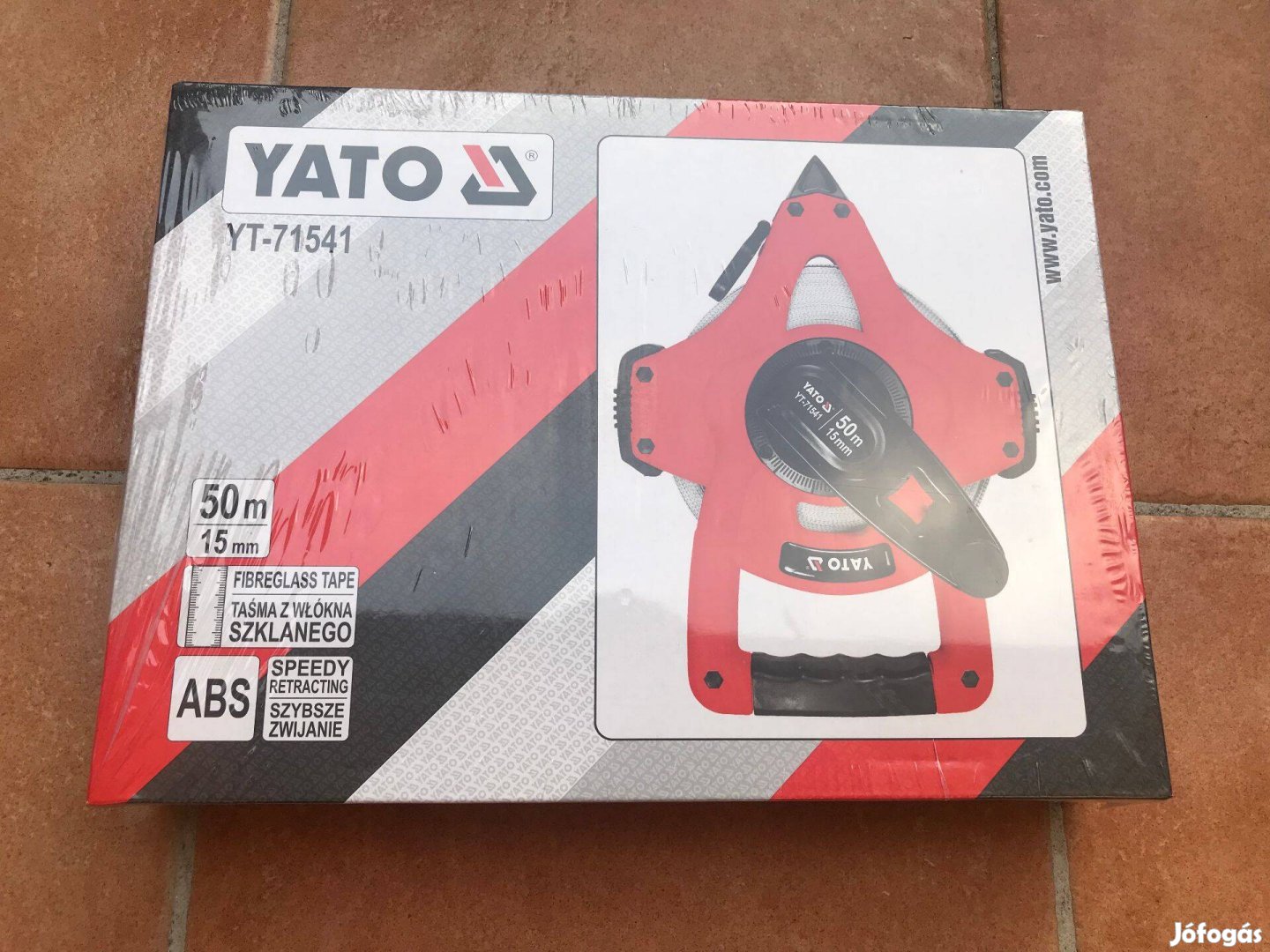 Yato Üvegszálas mérőszalag 50 m x 15 mm (Yt-71541)