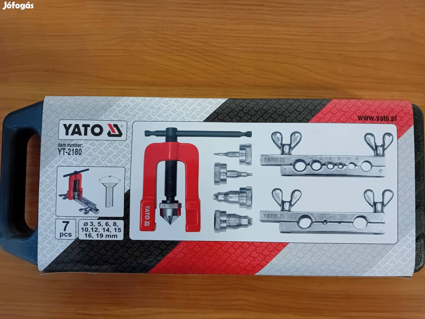 Yato Yt-2180 7 részes fékcső peremező készlet