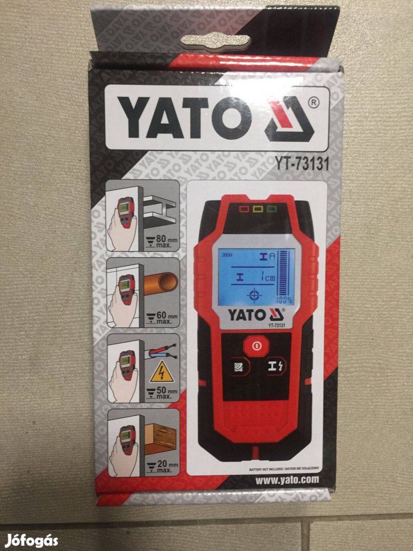 Yato Yt-73131 Digitális kereső műszer (faldetektor)