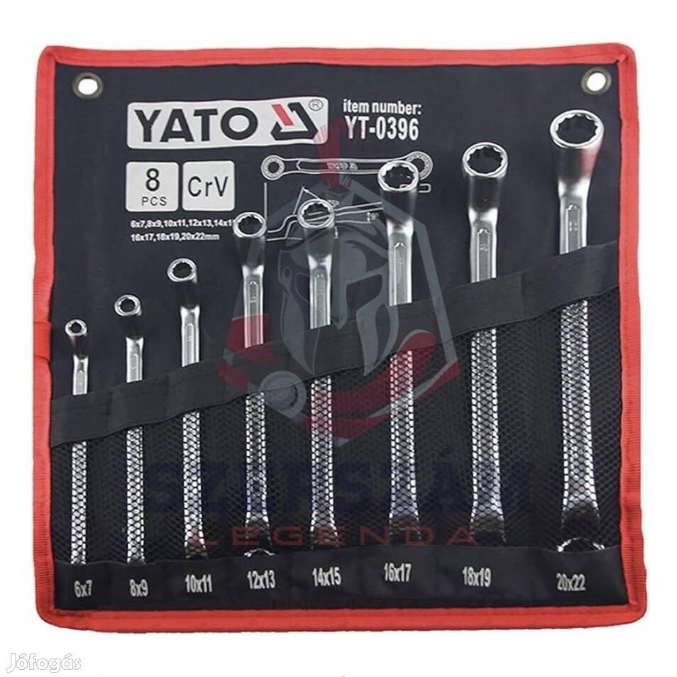 Yato csillagkulcs klt. 8 részes, 6-22 mm Yt-0396 