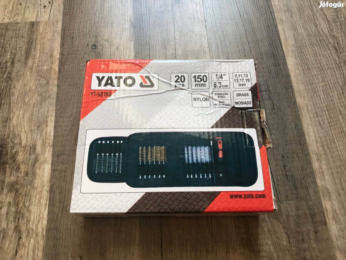 Yato furatkefe készlet 20db-os yt-08195