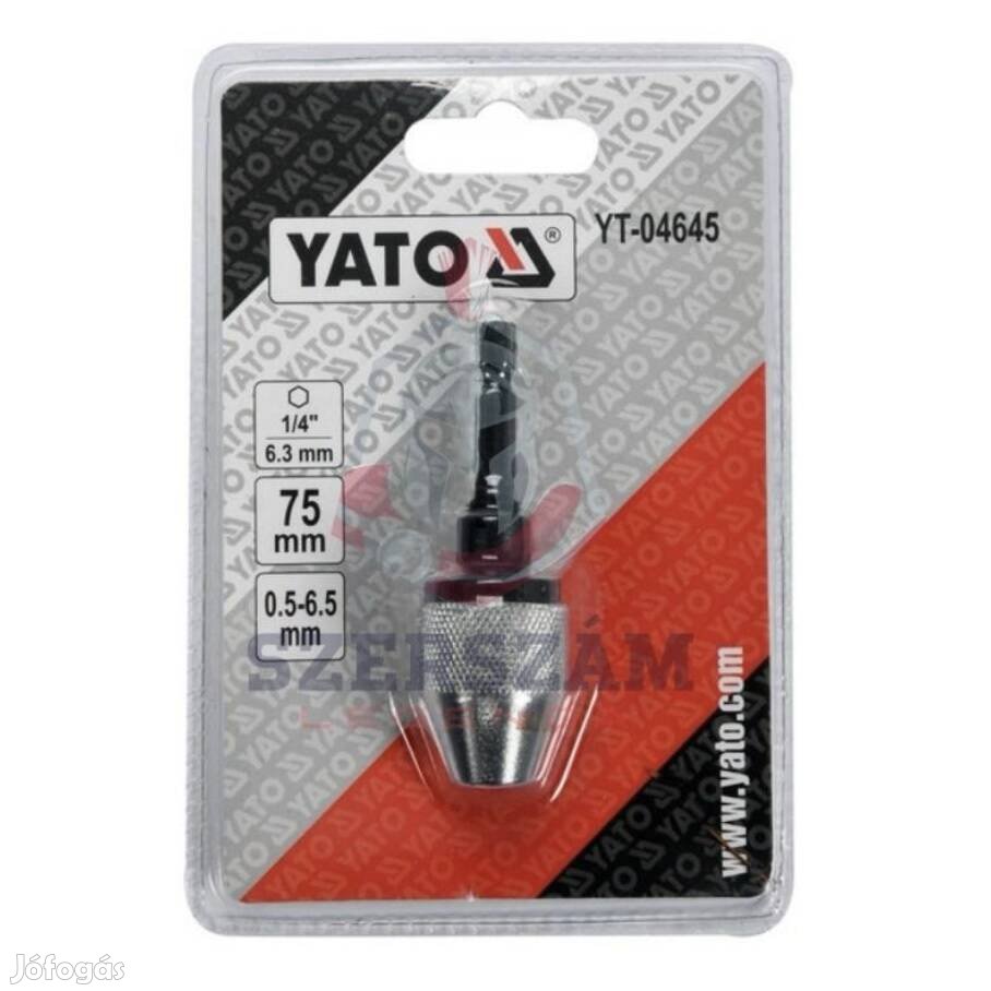 Yato fúrótokmány adapter 1/4" HEX Yt-04645