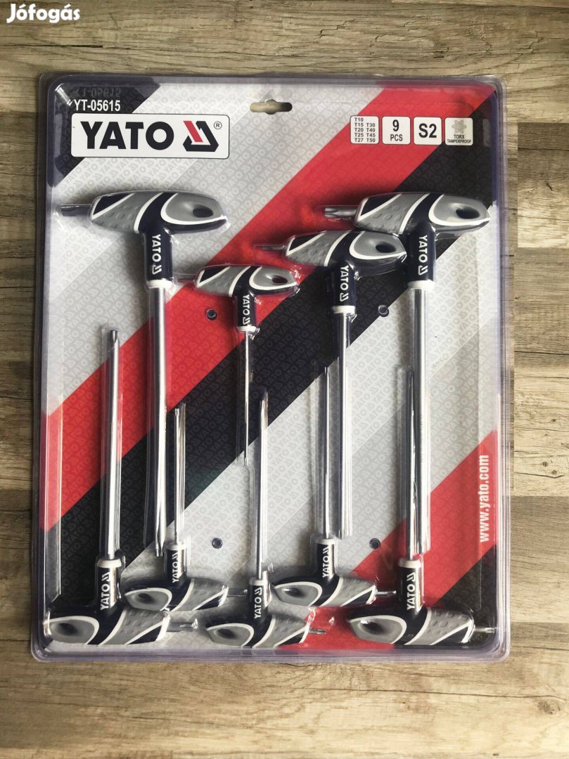 Yato t-száras torx csavarhúzó készlet 9db Yt-05615