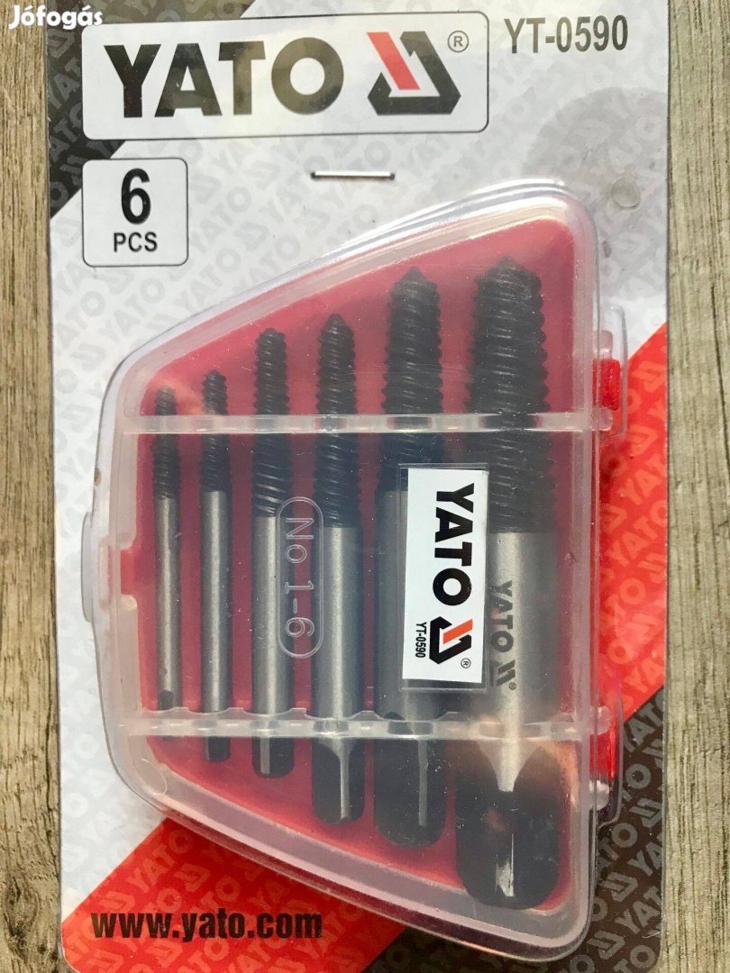 Yato tört csavar kiszedő szett Yt-0590