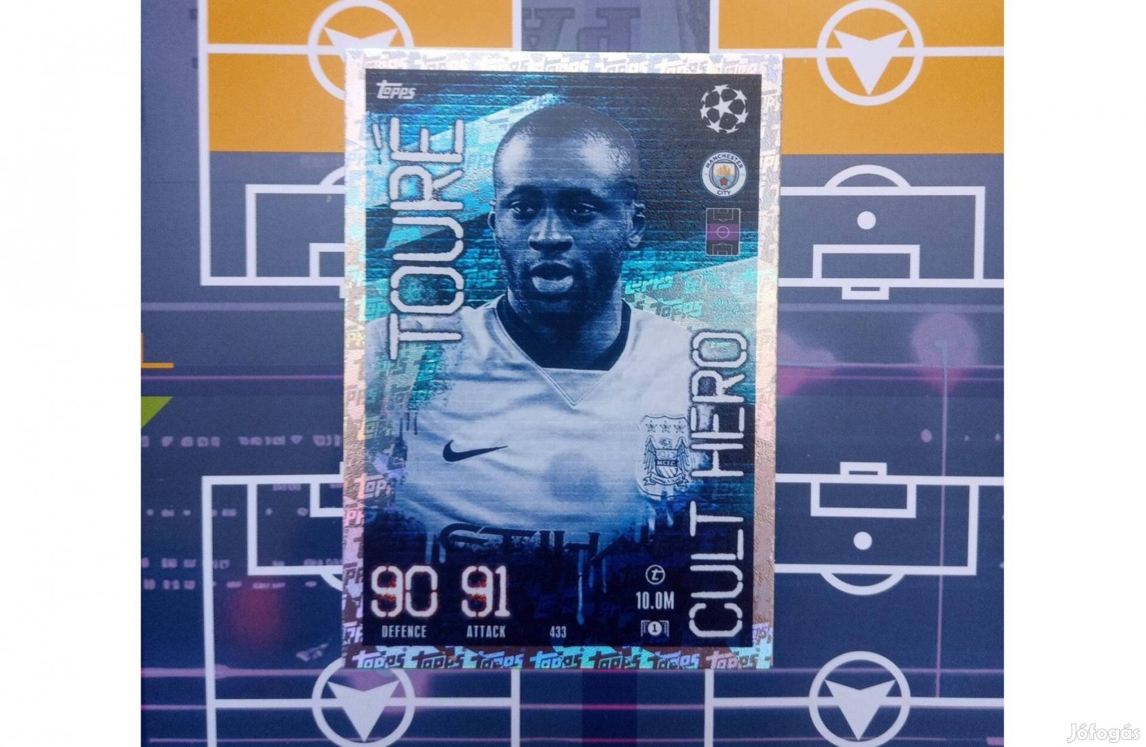 Yaya Touré (Manchester City) Cult Hero focis kártya