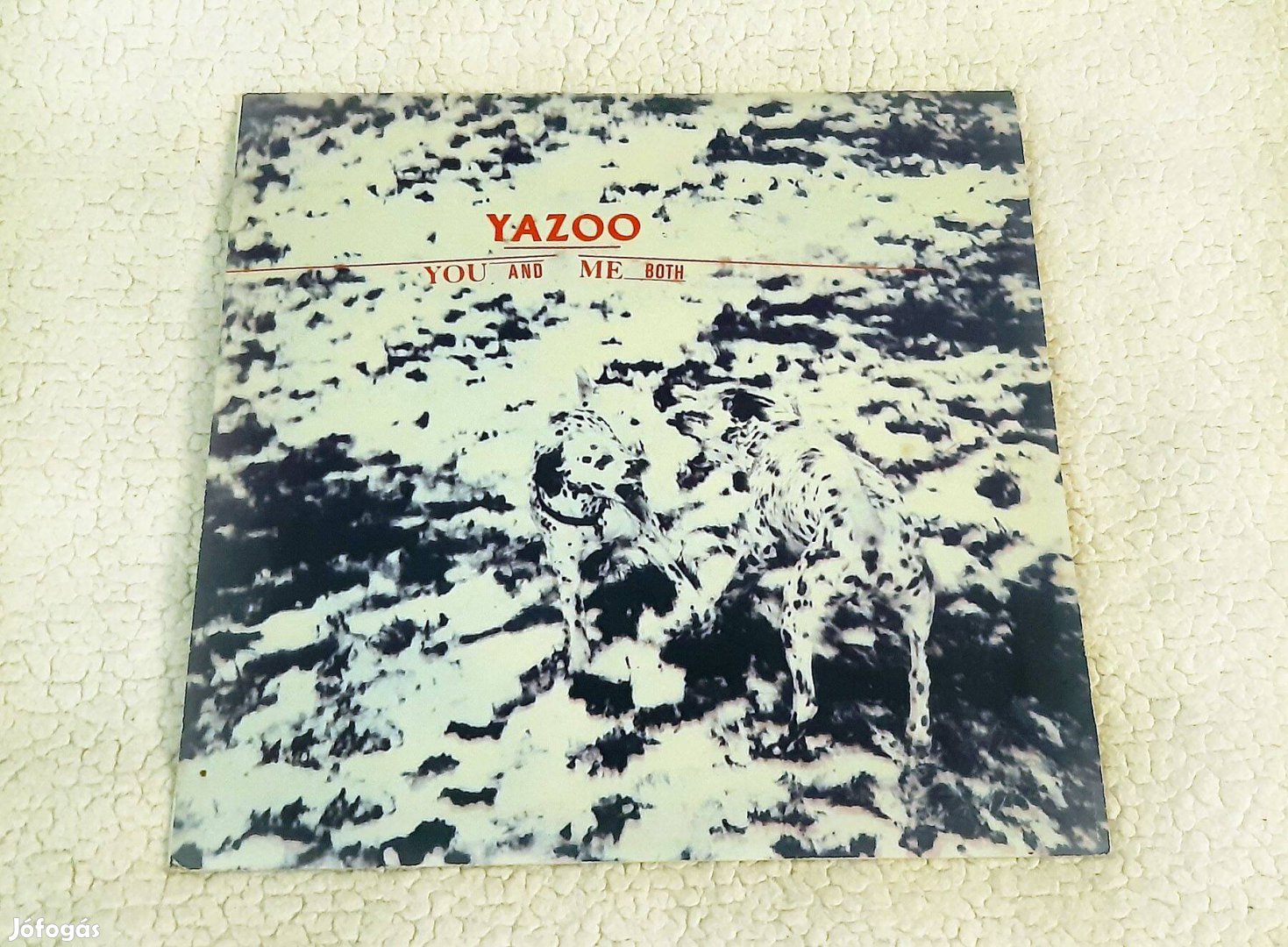 Yazoo, "You And Me Both", hanglemez, bakelit lemezek