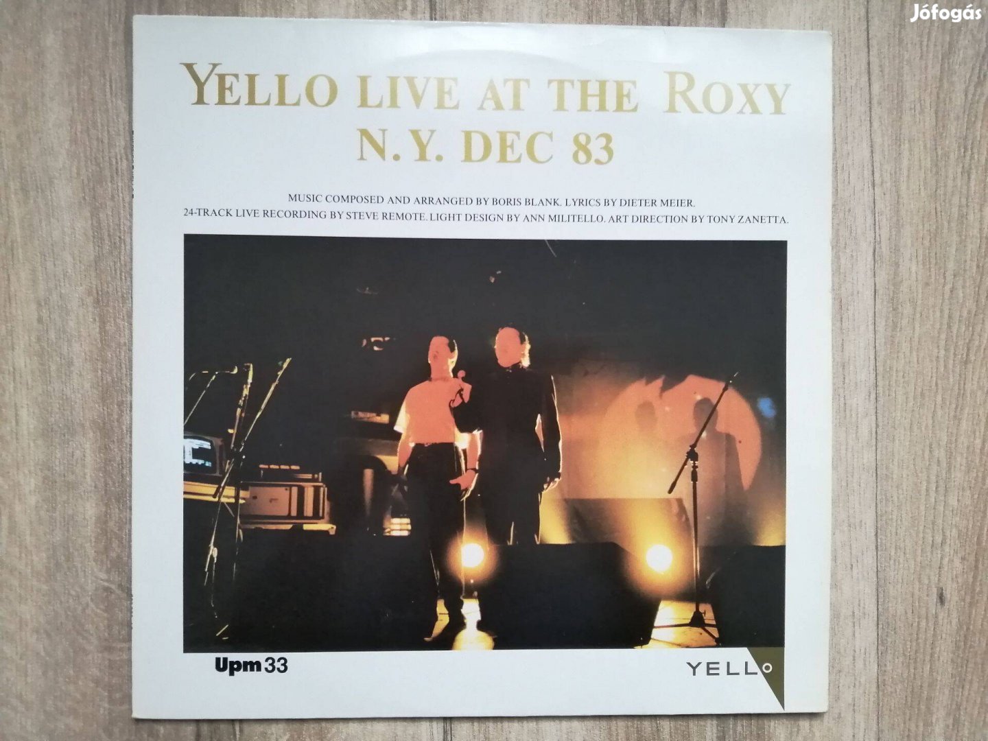 Yello - Live At The Roxy N.Y. Dec 83 LP / 12" német