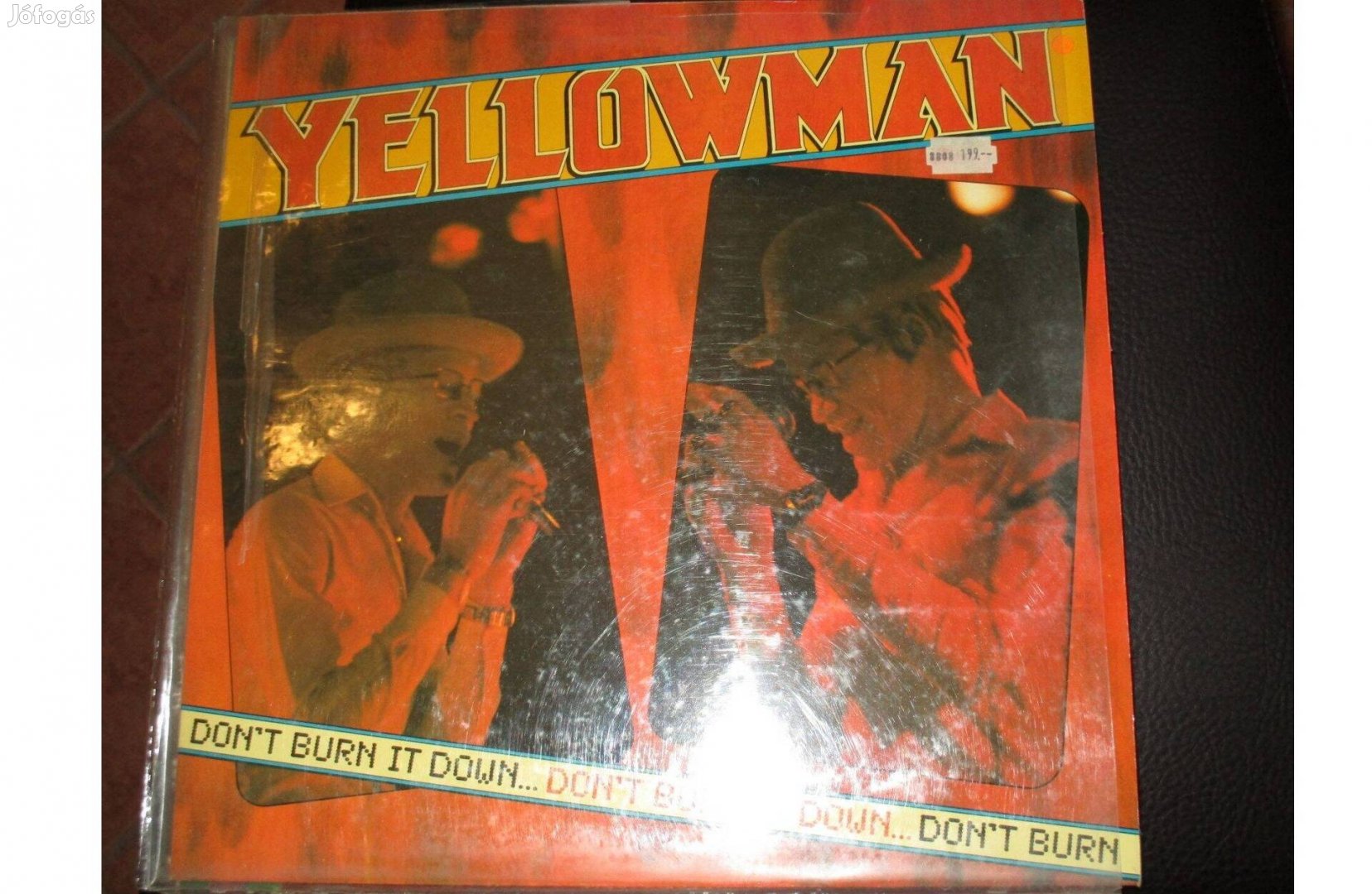 Yellowman bakelit hanglemez eladó