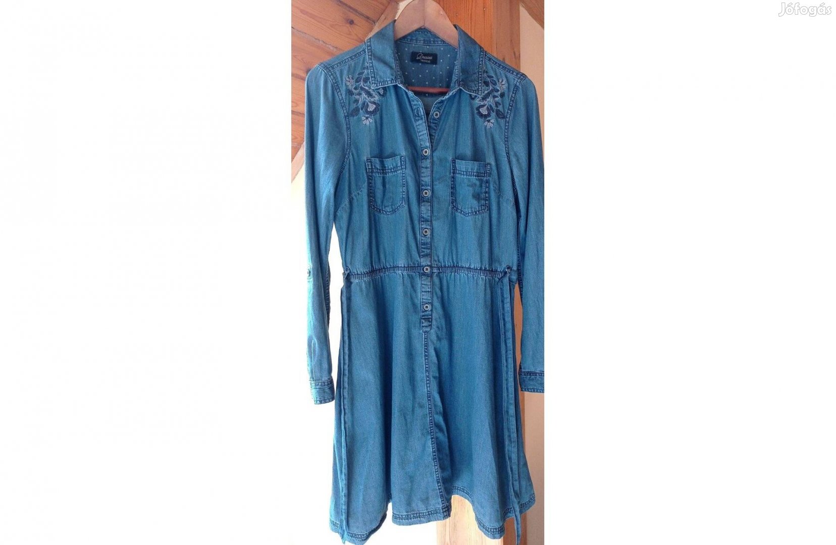 Yessica(C&A) kék farmer ruha 38-as
