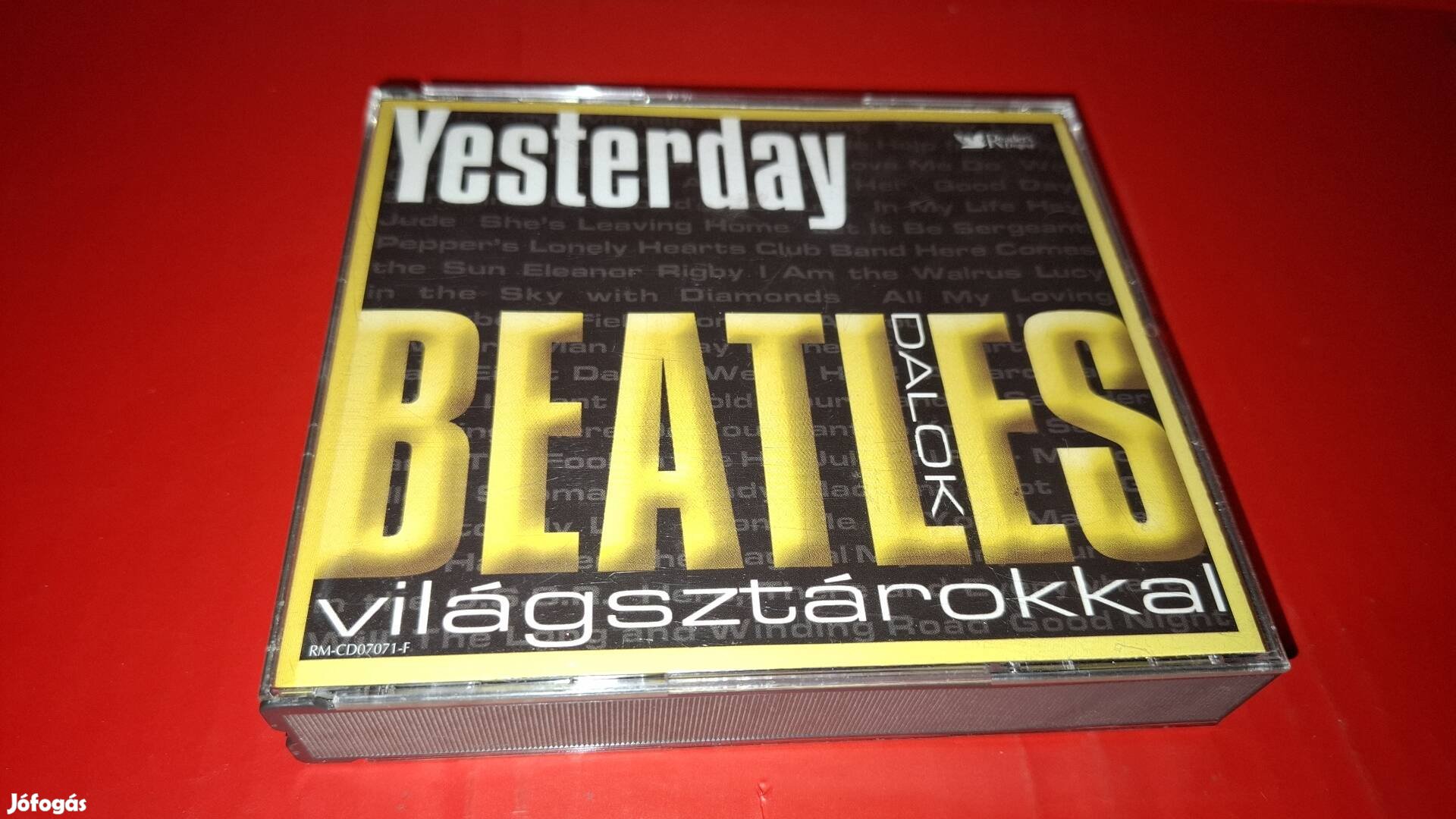 Yesterday Beatles dalok Világsztárokkal 3 × Cd box 2007