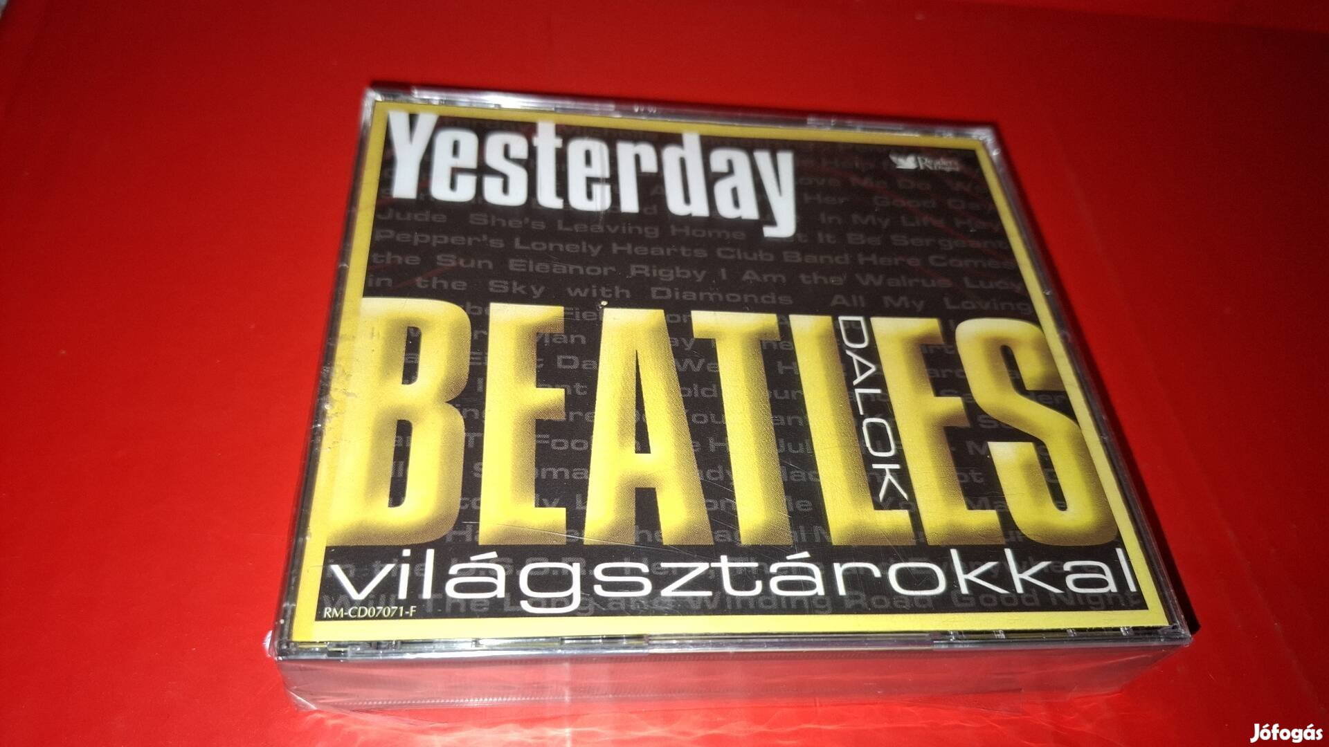 Yesterday Beatles dalok Világsztárokkal 3 × Cd box 2007 Új 