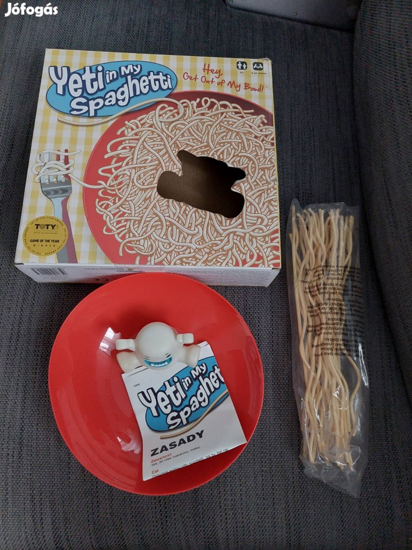 Yeti spagetti társasjáték