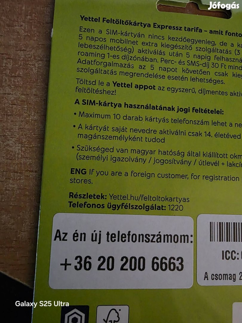 Yettel Könyü Telefonszám 200.6663