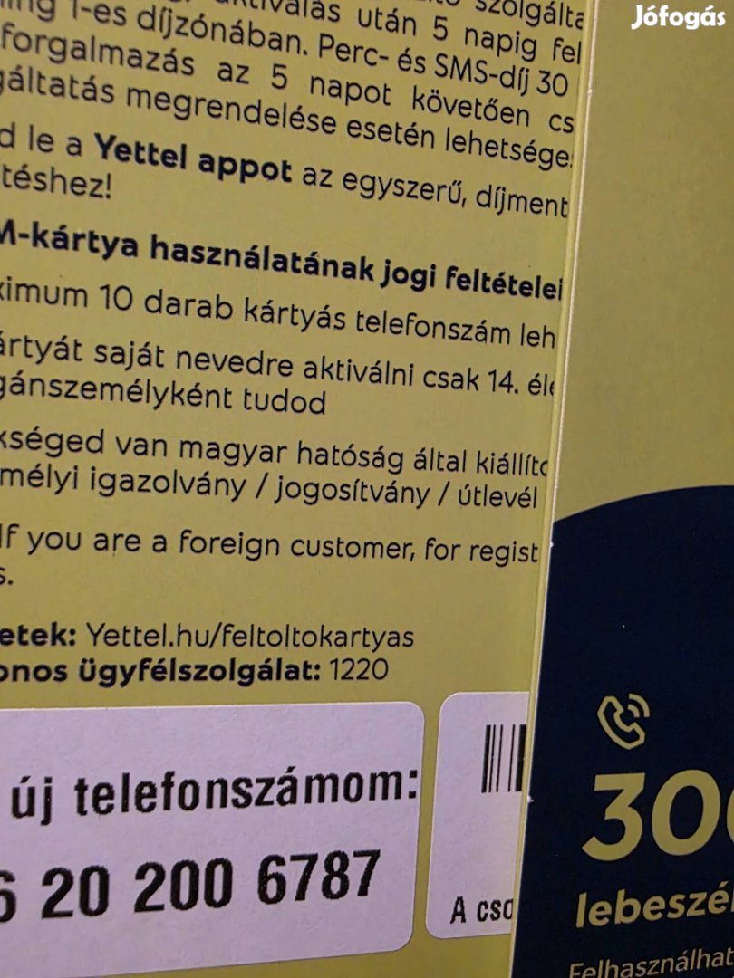 Yettel Könyü Telefonszám 200.67.87 