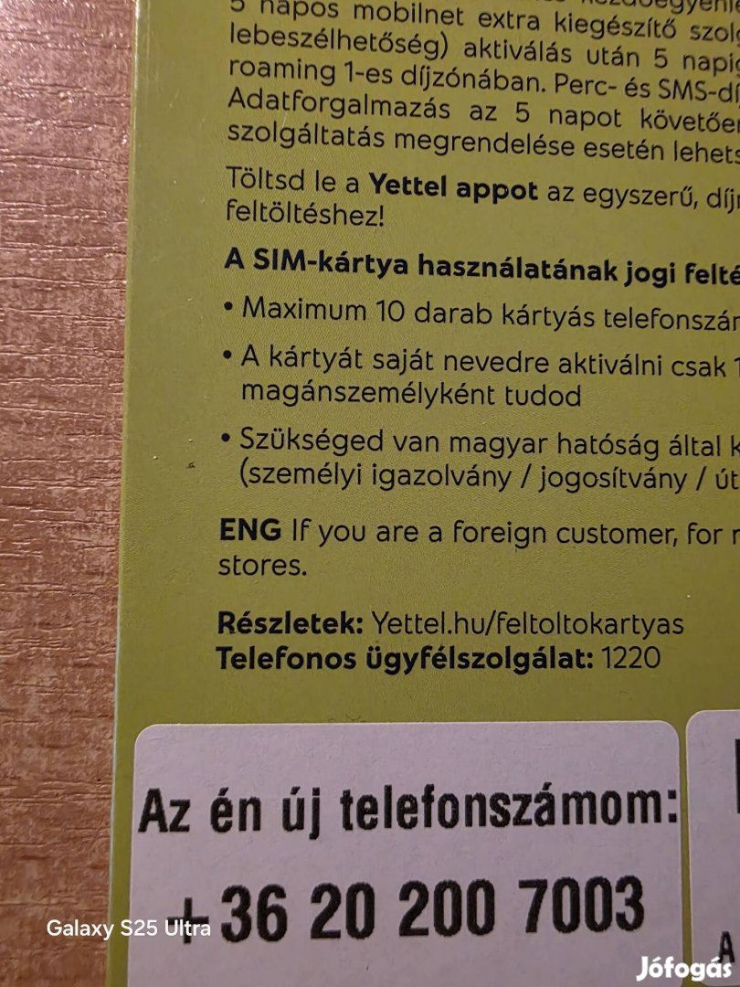 Yettel Könyü Telefonszám 200.700.3.