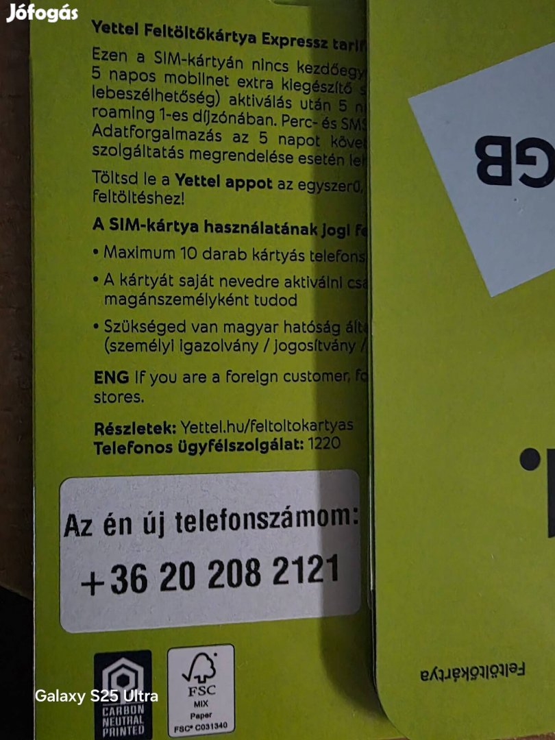 Yettel Könyü Telefonszám 208.2121.