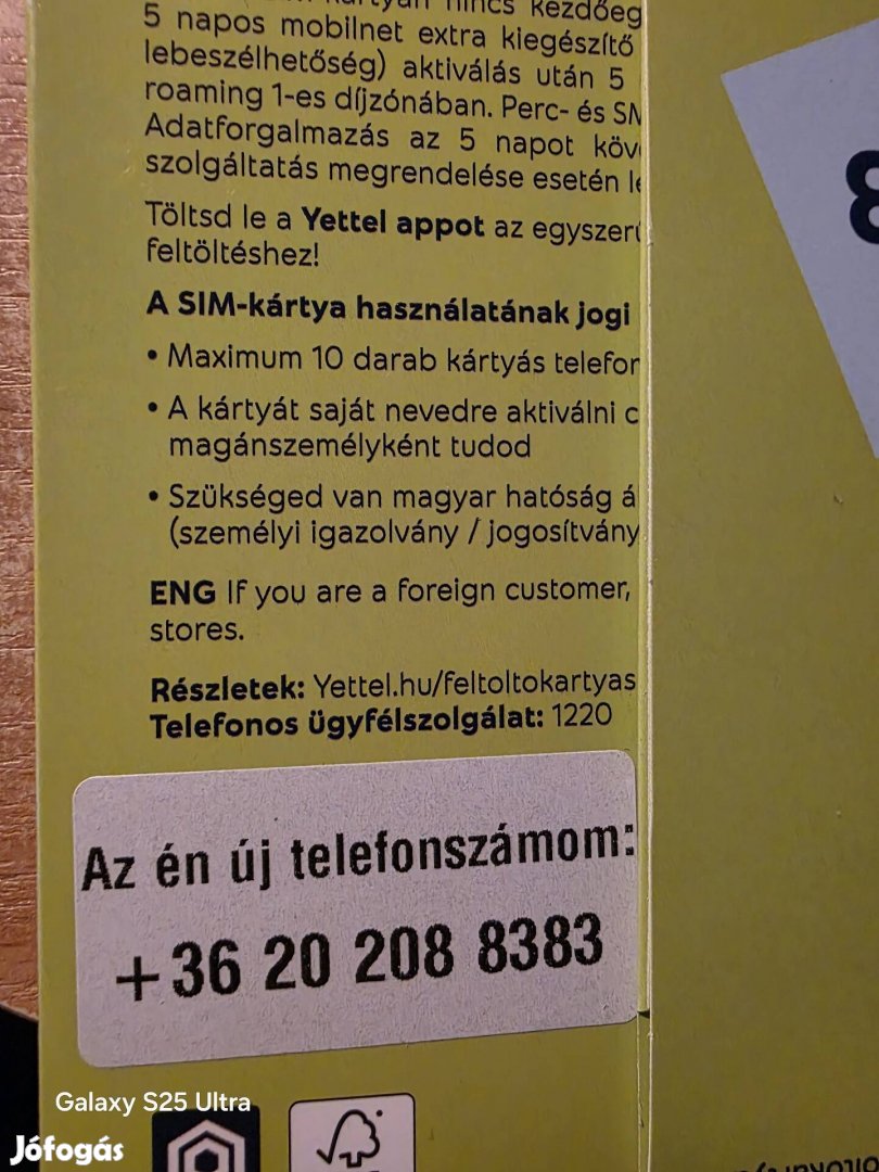 Yettel Könyü Telefonszám 208.83.83.