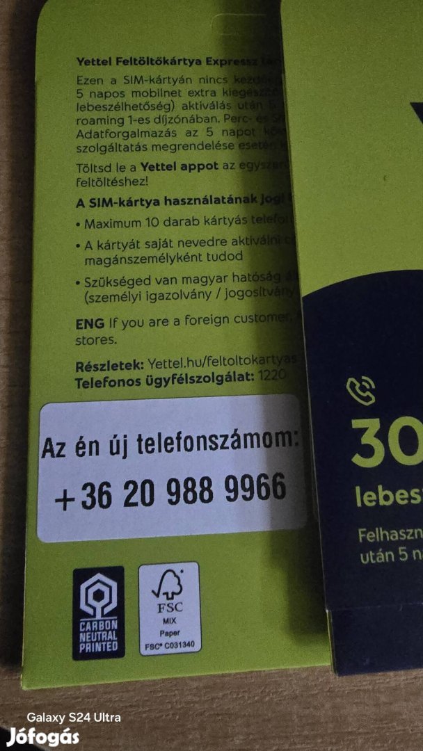 Yettel Könyü Telefonszám 9889966