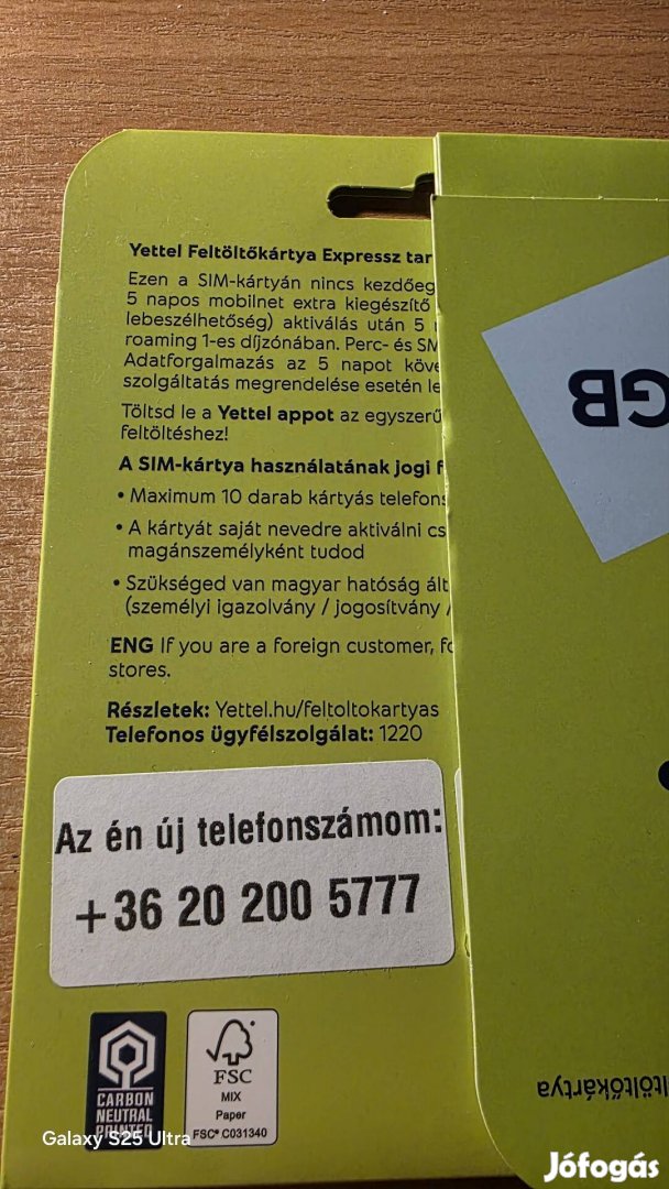 Yettel könyű telefonszám 200.5777.