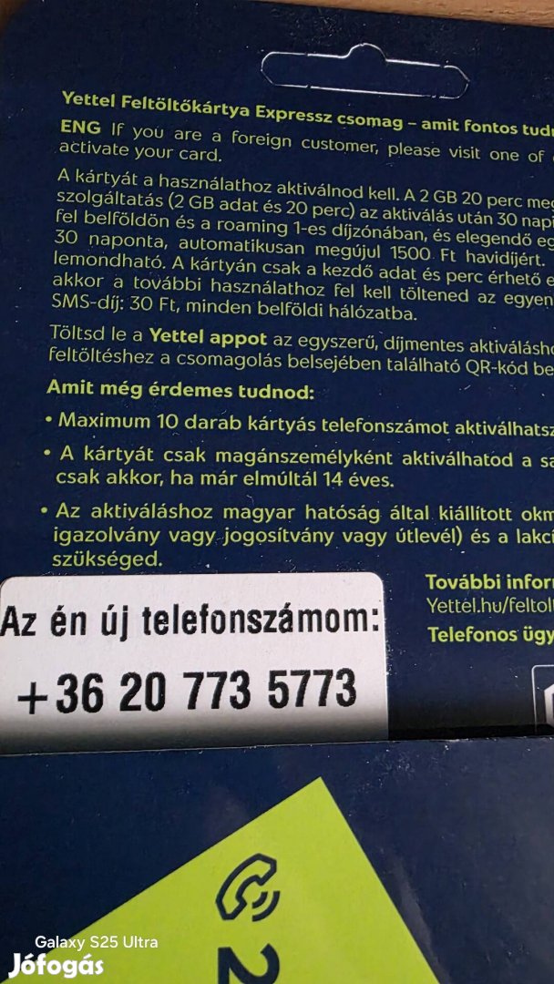 Yettel könyű telefonszám 773.5.773.