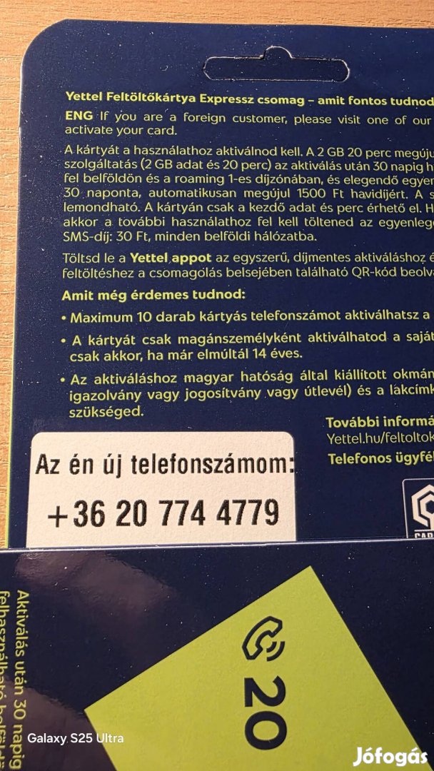 Yettel könyű telefonszám 7744779