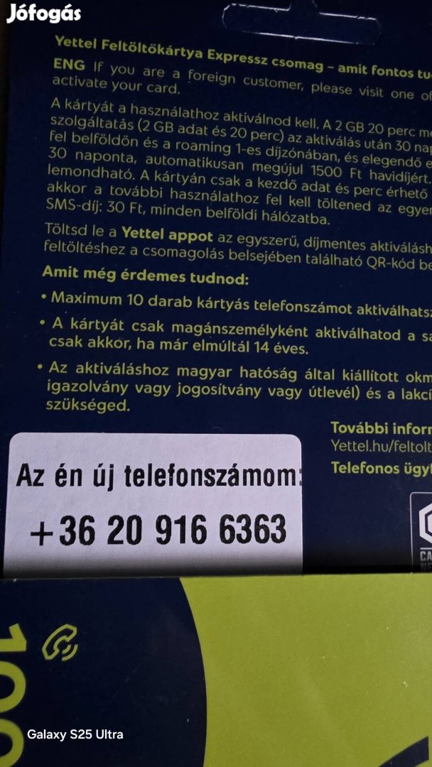 Yettel könyű telefonszám 916.63.63.