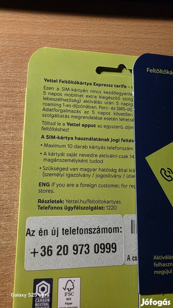Yettel könyű telefonszám 973.0999.
