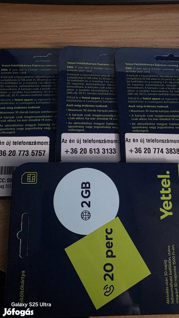 Yettel könyű telefonszámok