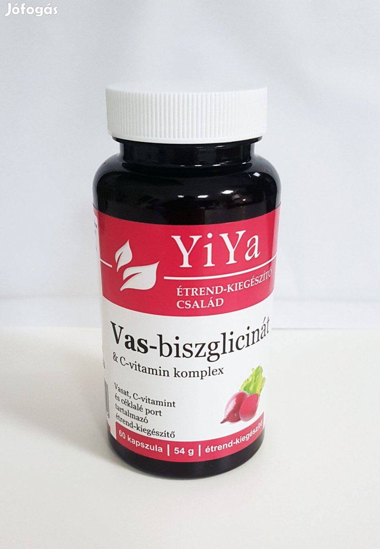 Yiya vas kapszula + C vitamin + cékla (magyar termék)