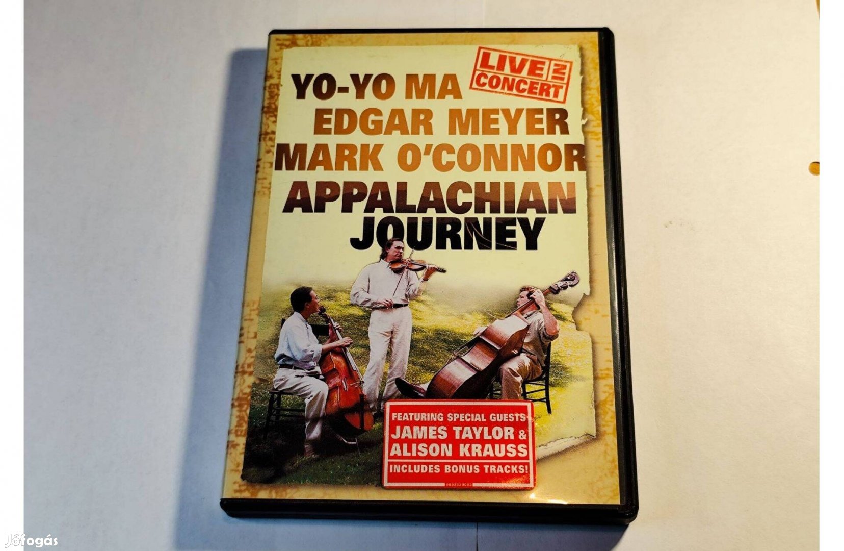 Yo -Yo Ma Edgar Meyer Mark O'Connor Appalachian Journey DVD