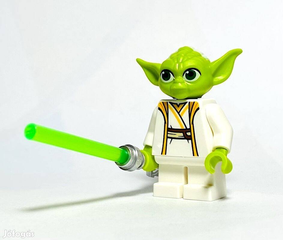 Yoda Eredeti LEGO minifigura - Star Wars 75358 Tenoo Jedi templom - Új